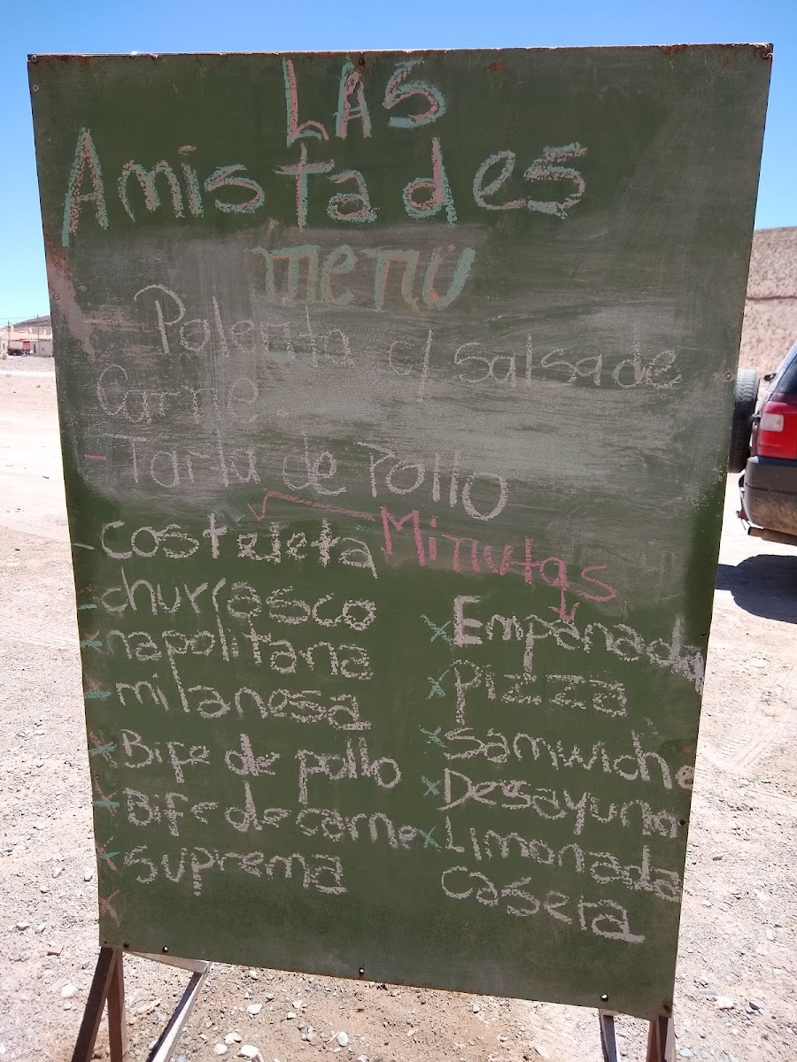 Menu Restaurante Las Amistades-1